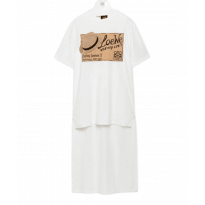 로에베 코튼 소재의 LOEWE 햇 티셔츠