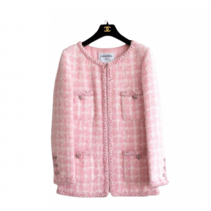샤넬 슈퍼마켓 컬렉션 핑크 트위드 재킷