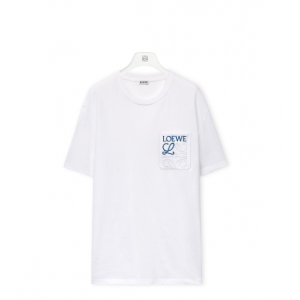 로에베 레귤러 핏 티셔츠 - 코튼